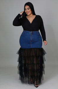 Ruffle me well skirt