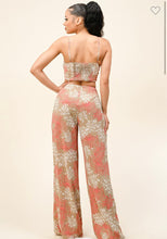 Load image into Gallery viewer, Leaf print jumpsuit