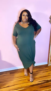 Money Green Dress