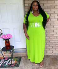 Load image into Gallery viewer, Pretty in Lime Dress