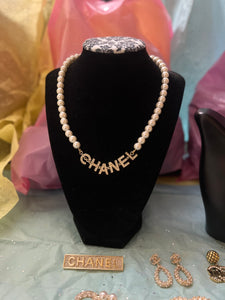 Cooper Pearl C necklace