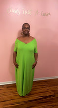 Load image into Gallery viewer, Pretty in Lime Dress