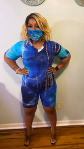 Mask On Blue Set