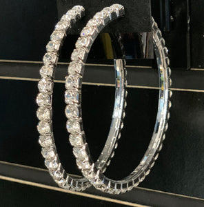 Hoop earrings